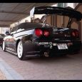 one R34 all black with one big wing